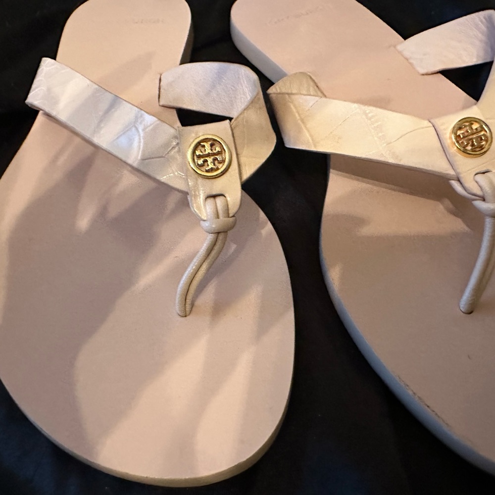 Soft pink Tory Burch sandals
